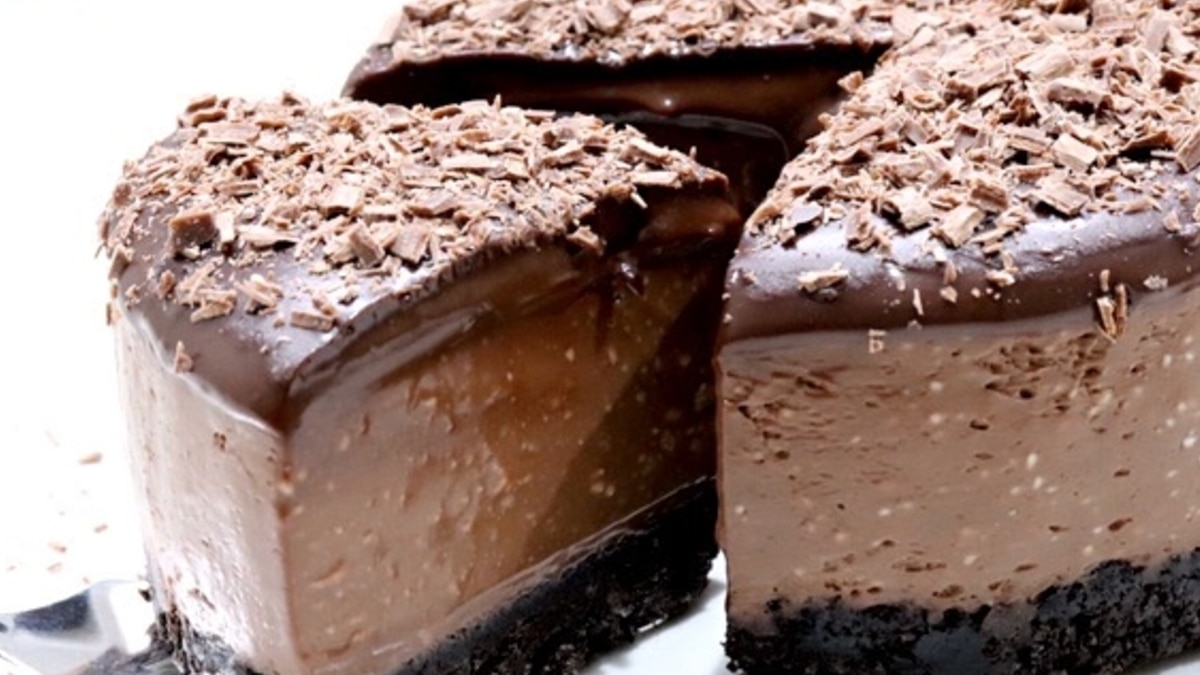 材料4つ混ぜるだけ生チョコチーズケーキ レシピ 作り方 By たけ民キッチン 楽天レシピ